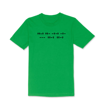 Fuck Off Morse Code Men's TShirt