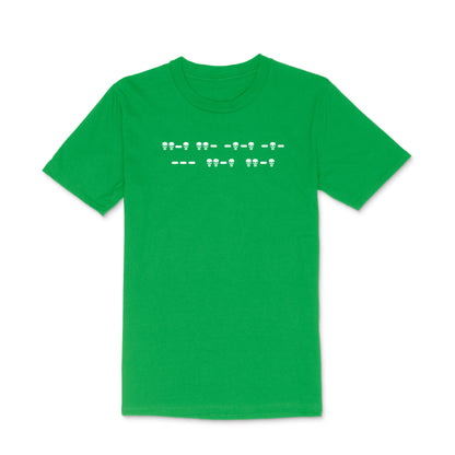 Fuck Off Morse Code Men's TShirt