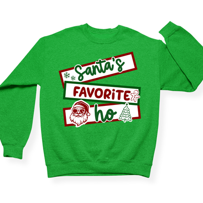 Santa's Favorite Ho Crewneck