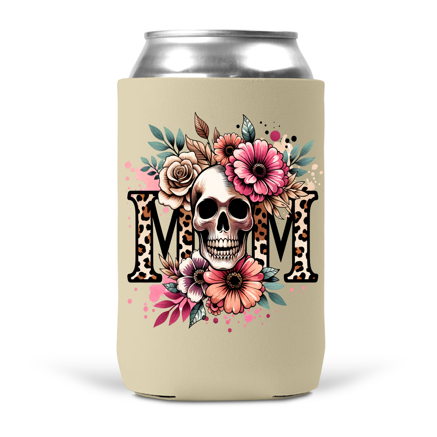 Mom Skeleton Koozie
