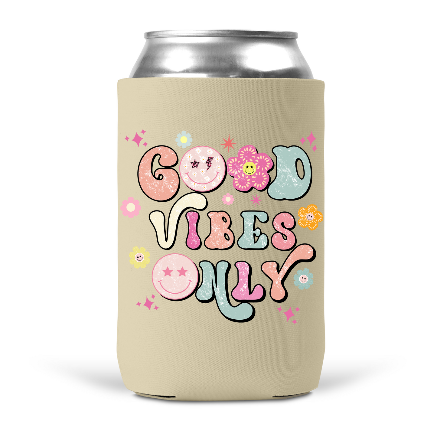 Good Vibes Only Koozie
