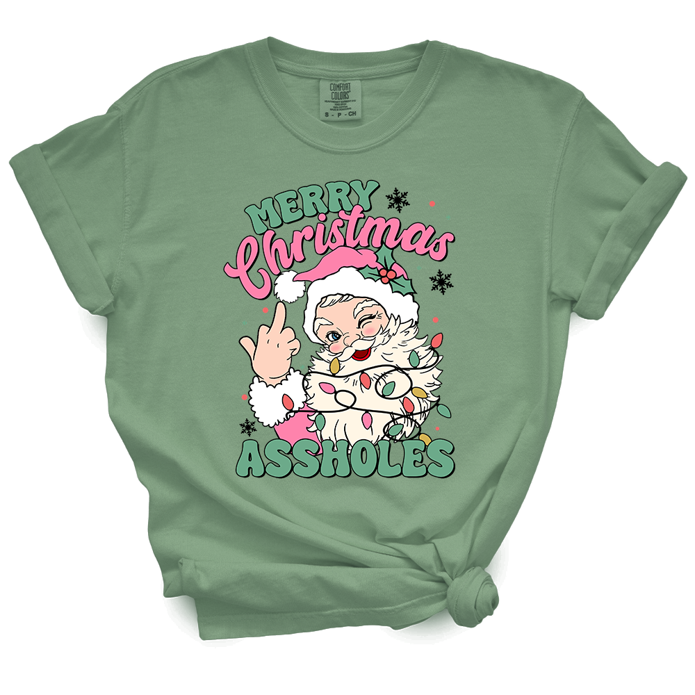 Merry Christmas Assholes TShirt