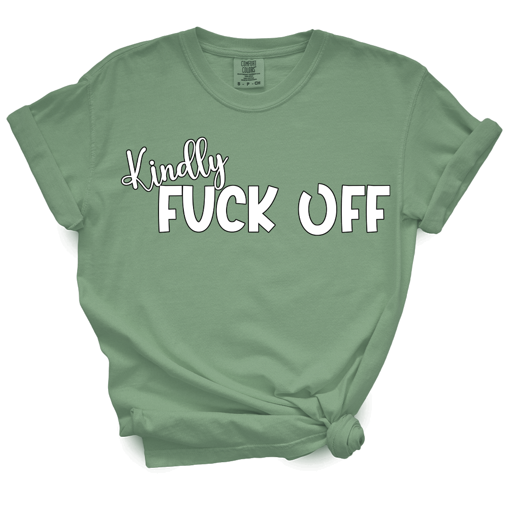Kindly Fuck Off TShirt (Official Lyndseydotw Merch)