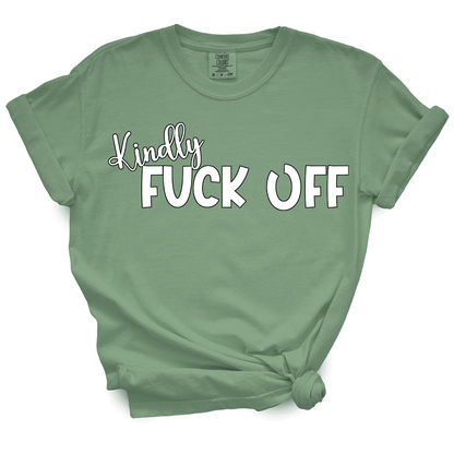 Kindly Fuck Off TShirt (Official Lyndseydotw Merch)