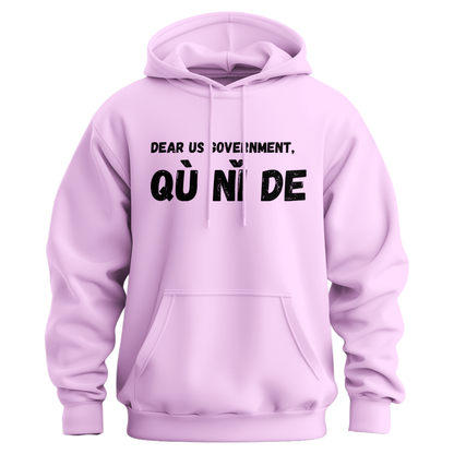 Dear Government Fuck You (in Chinese) Hoodie