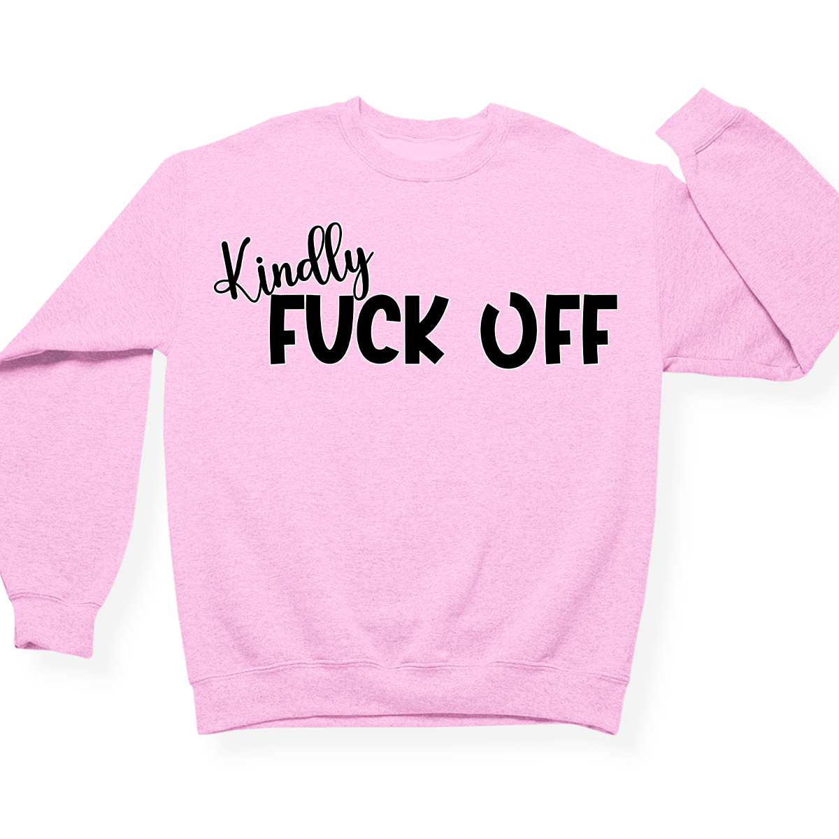 Kindly Fuck Off Crewneck (Official Lyndseydotw Merch)