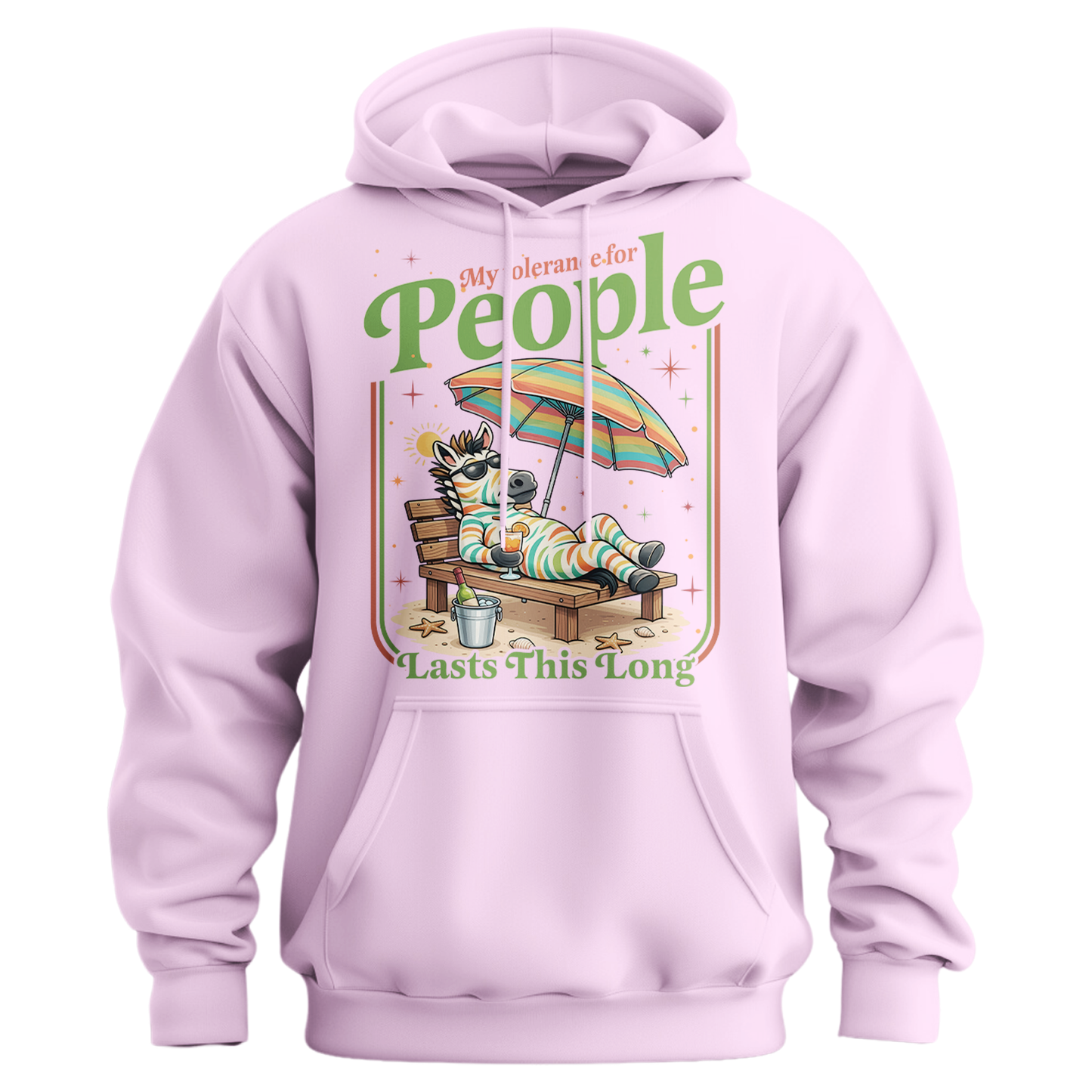 My Tolerance For People Hoodie