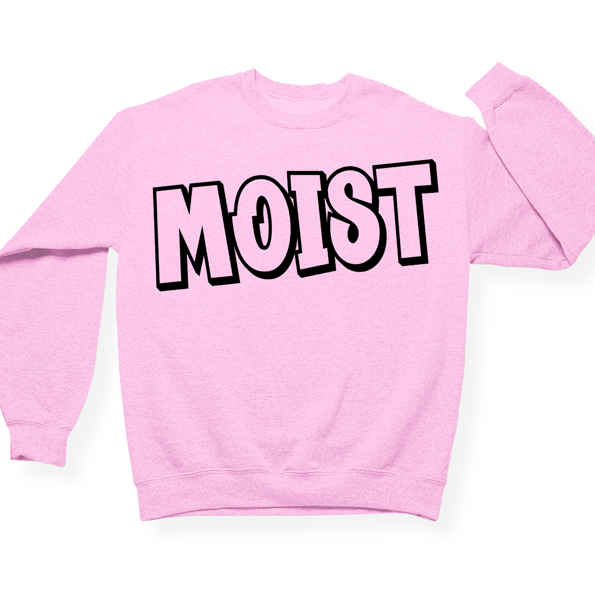 Moist Crewneck (Official Lyndseydotw Merch)