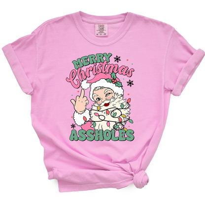 Merry Christmas Assholes TShirt