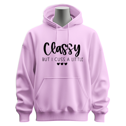 Classy But I Cuss A Little Hoodie