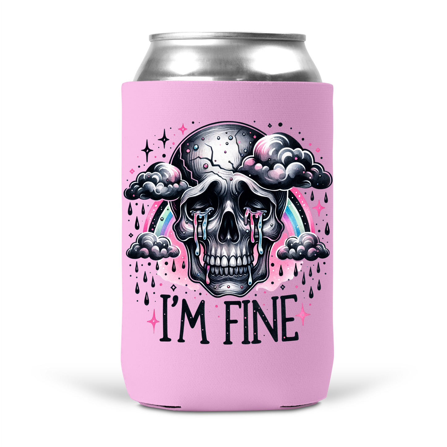I'm Fine Koozie