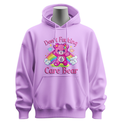 Don't Fucking Care Bear Hoodie