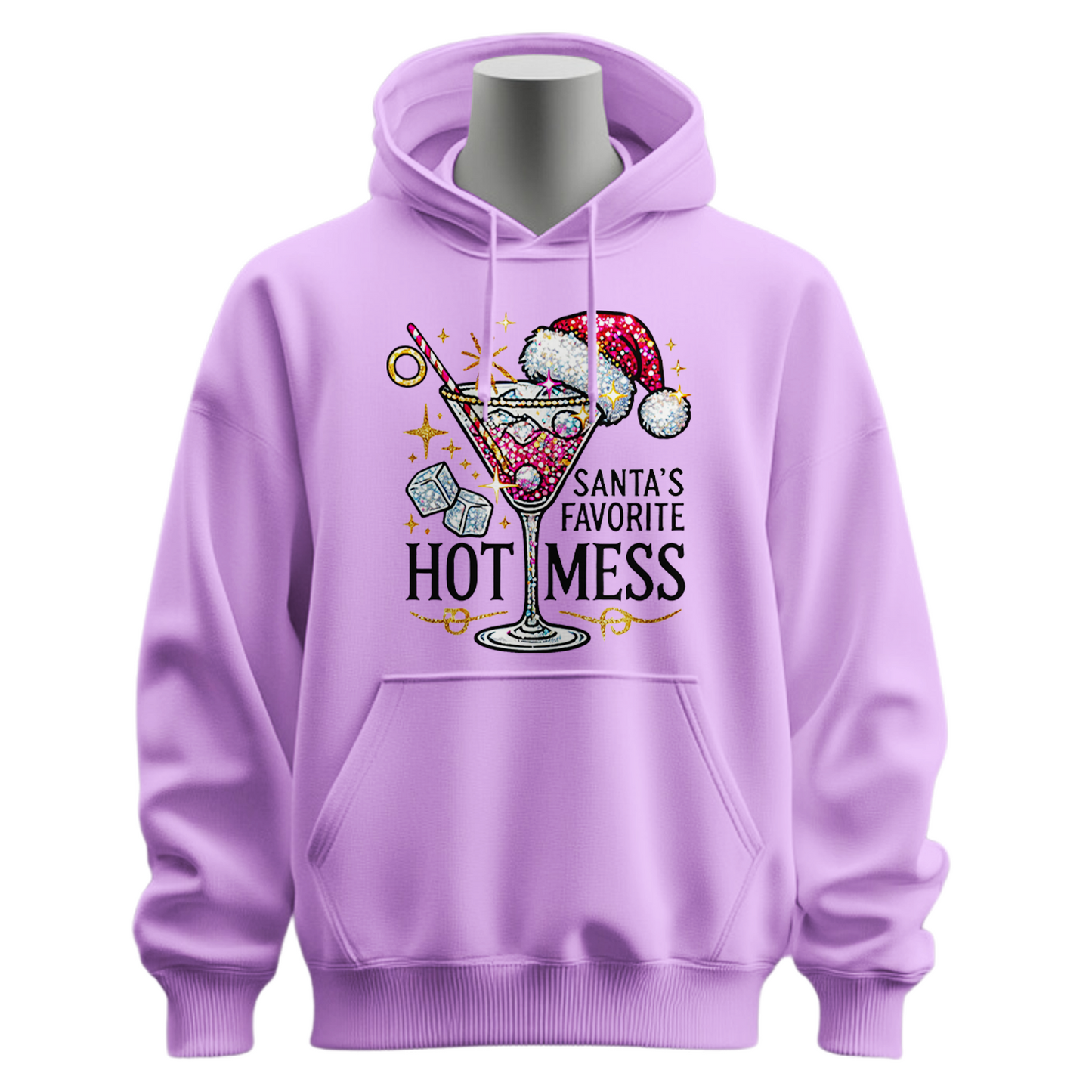 Santa's Favorite Hot Mess Hoodie