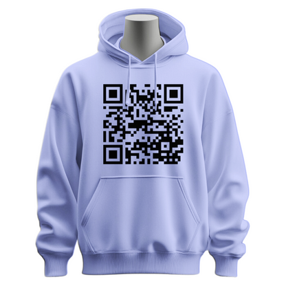 Fuck You Funny QR Code Hoodie