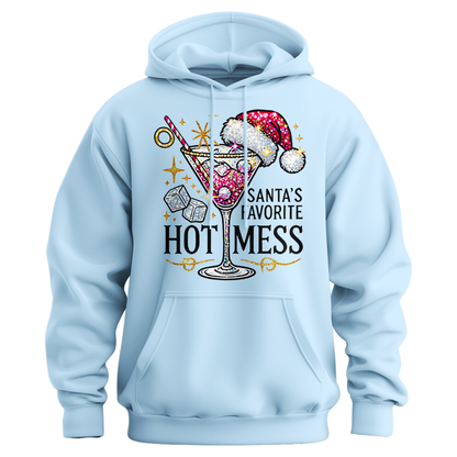 Santa's Favorite Hot Mess Hoodie