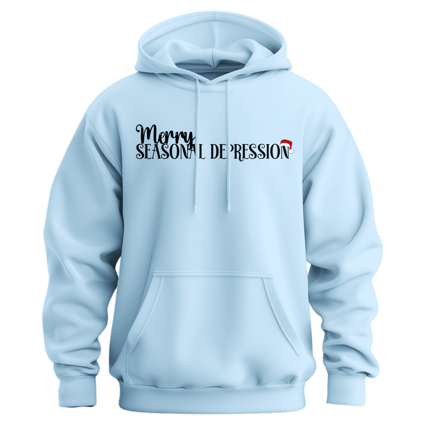 Merry Seasonal Depression Hoodie (Official Lyndseydotw Merch)