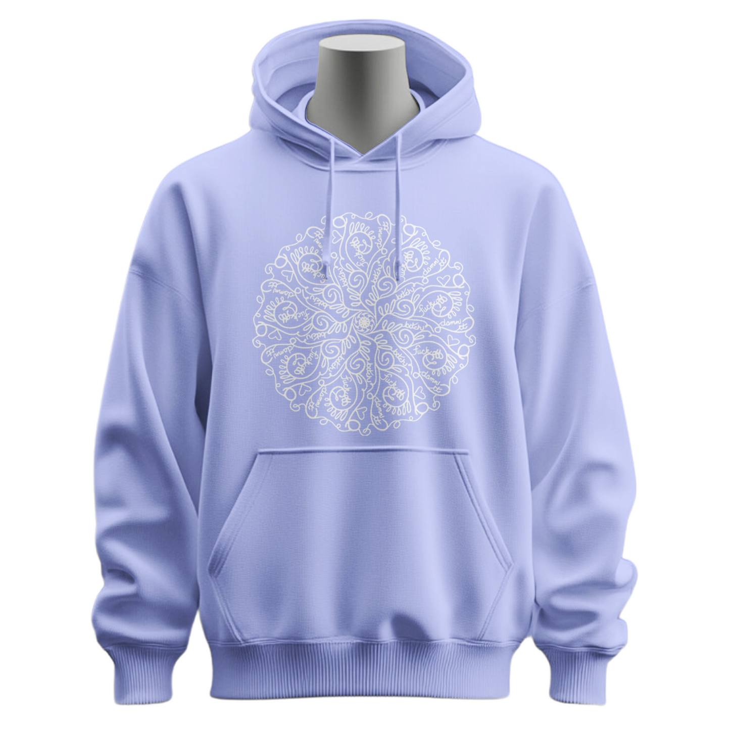 Curse Word Mandala Hoodie