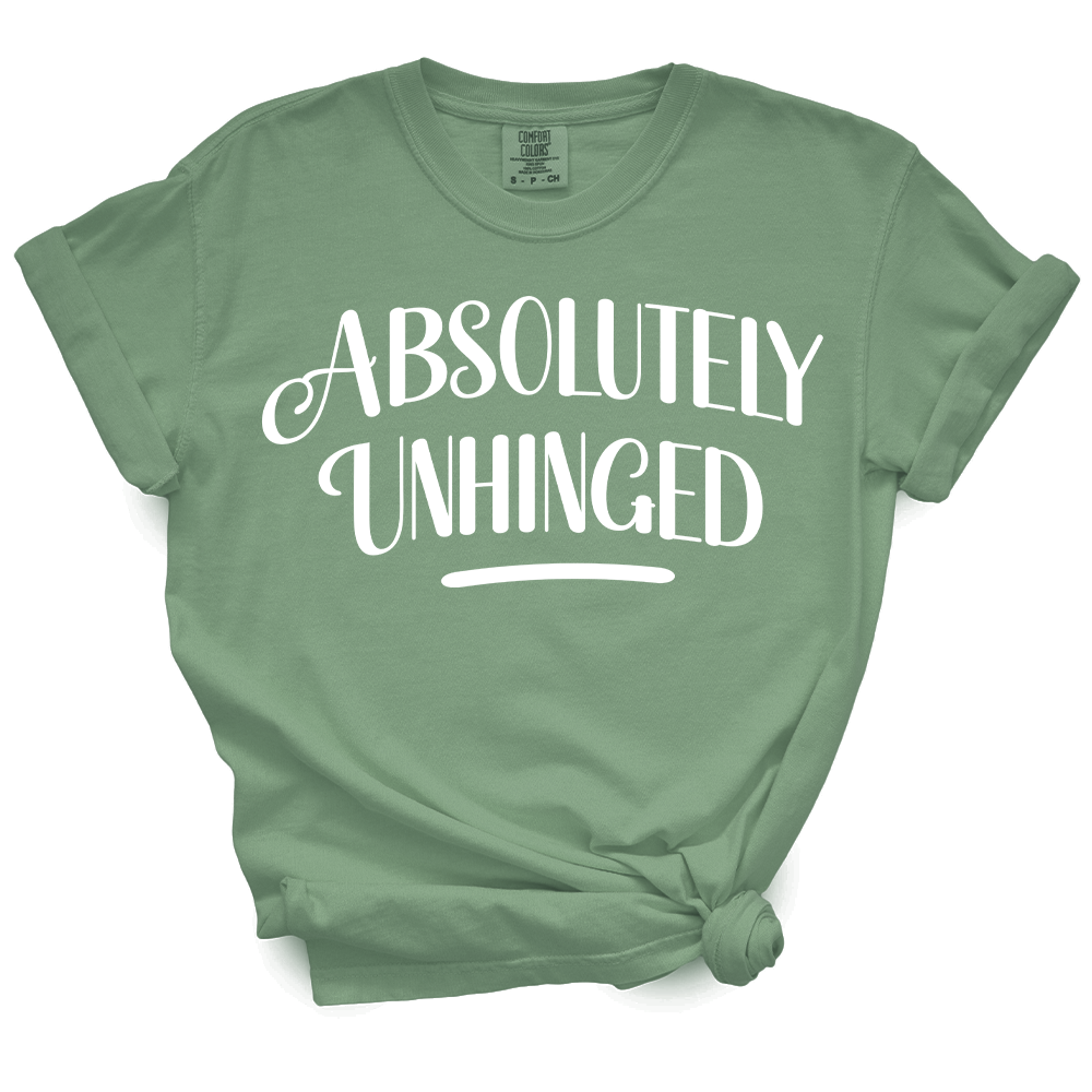 Absolutely Unhinged TShirt (Offical Lyndseydotw Merch)