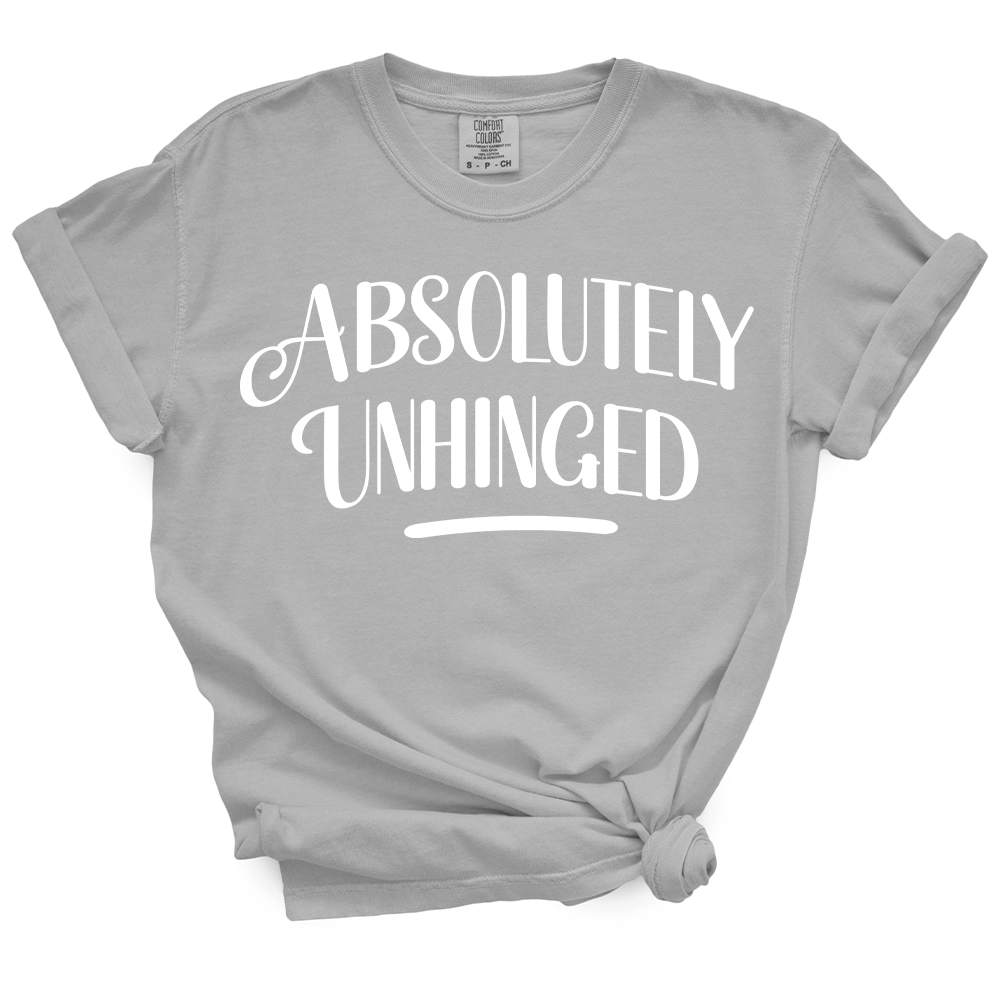 Absolutely Unhinged TShirt (Offical Lyndseydotw Merch)