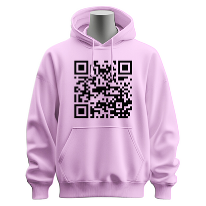 Fuck You Funny QR Code Hoodie