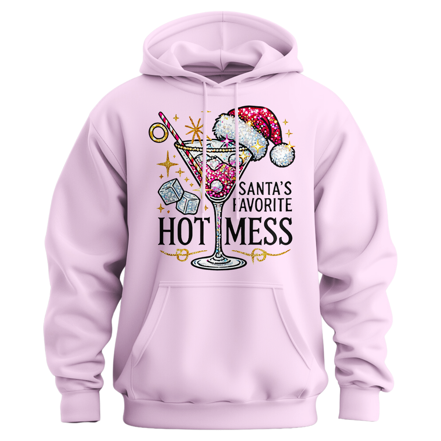 Santa's Favorite Hot Mess Hoodie