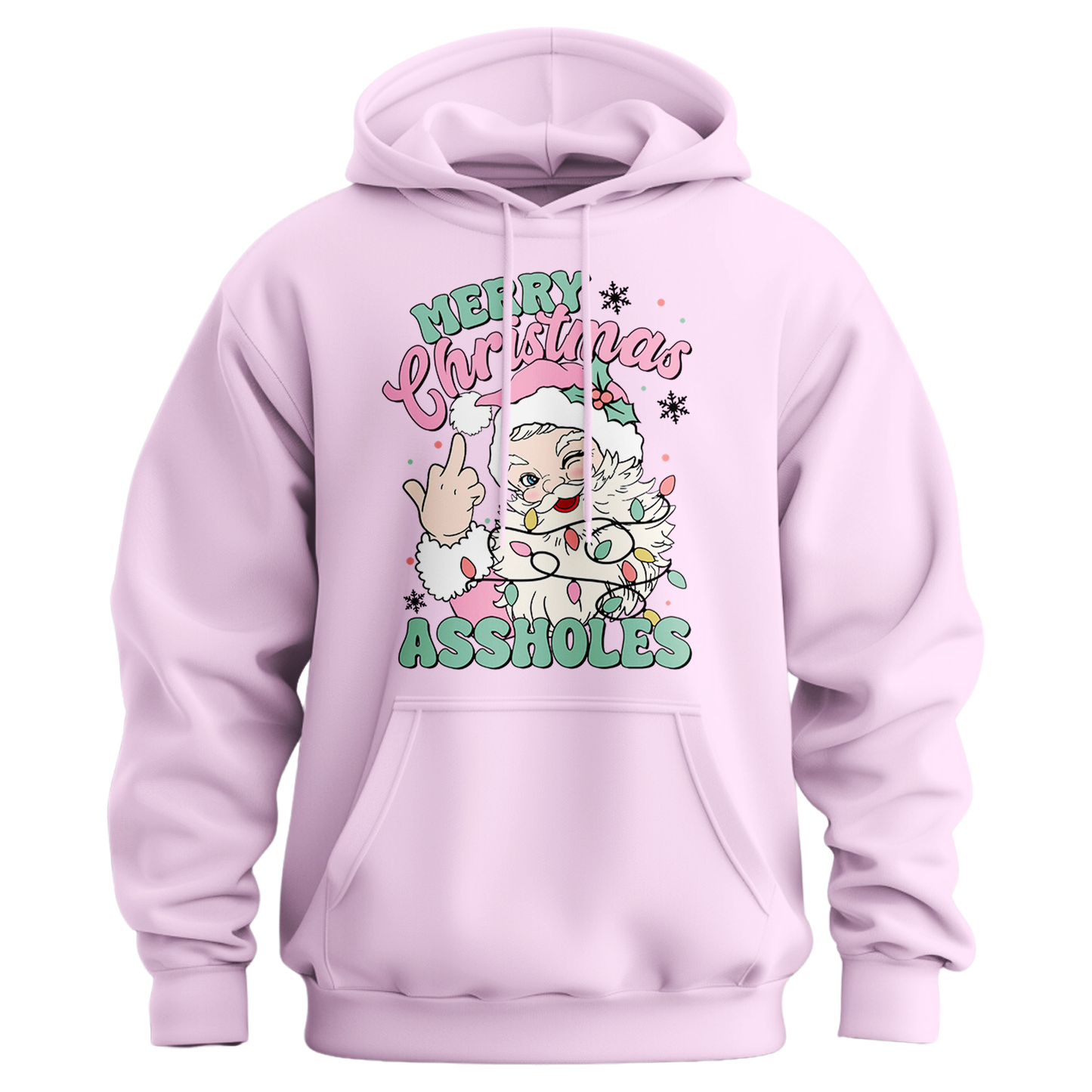 Merry Christmas Assholes Hoodie