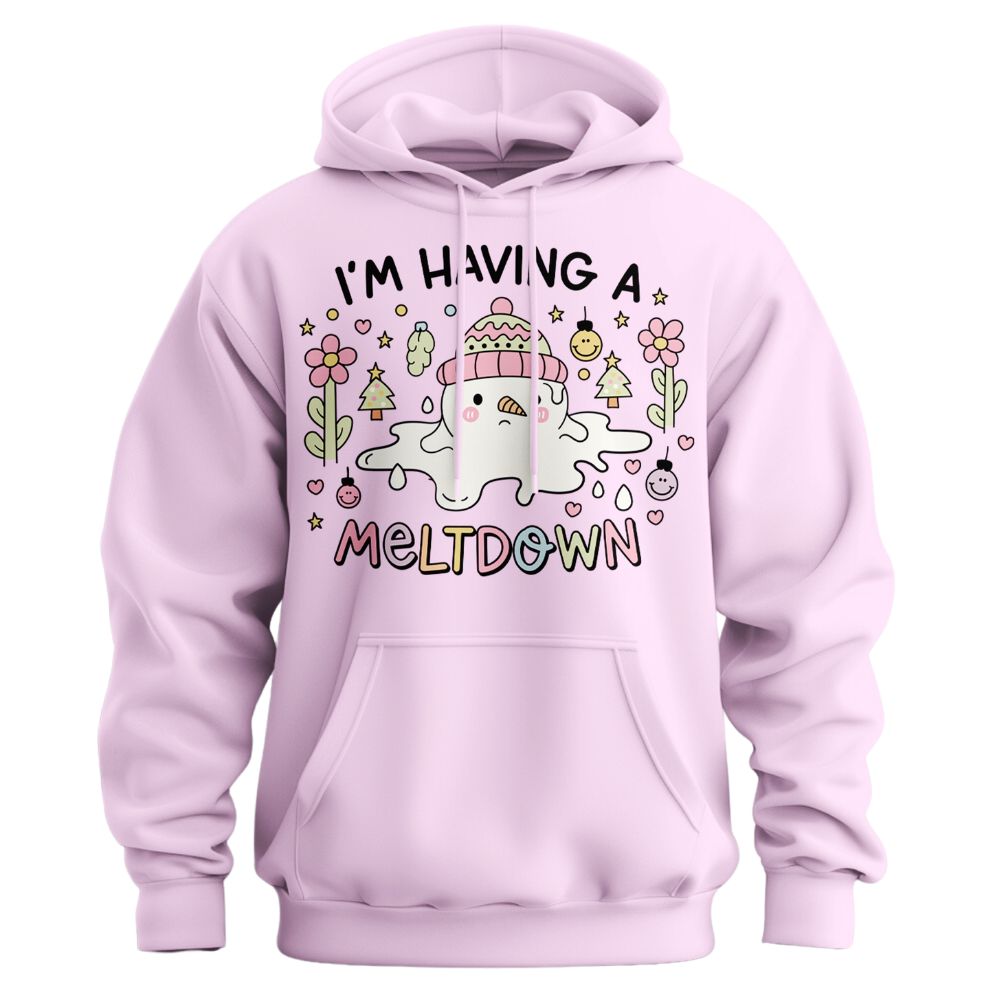 I'm Having A Meltdown Snowman Hoodie