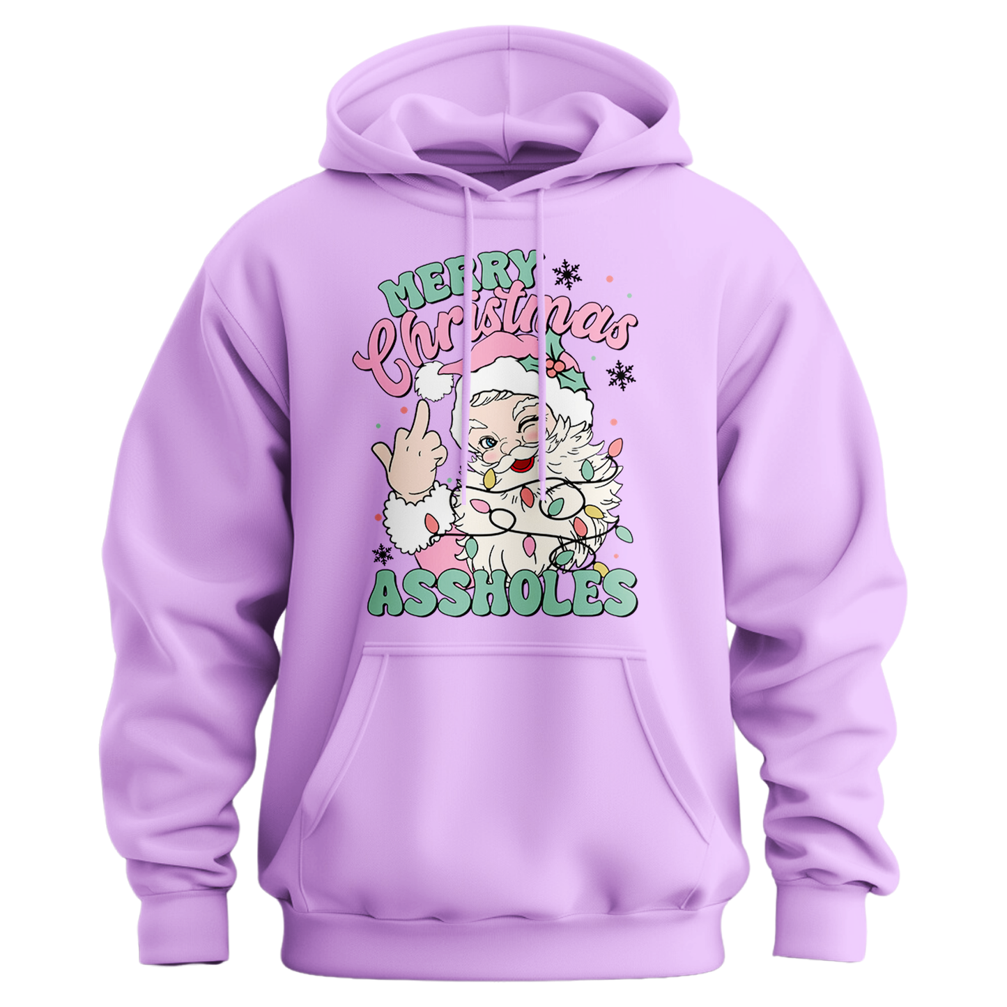 Merry Christmas Assholes Hoodie