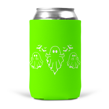 Ghost Middle Finger Koozie