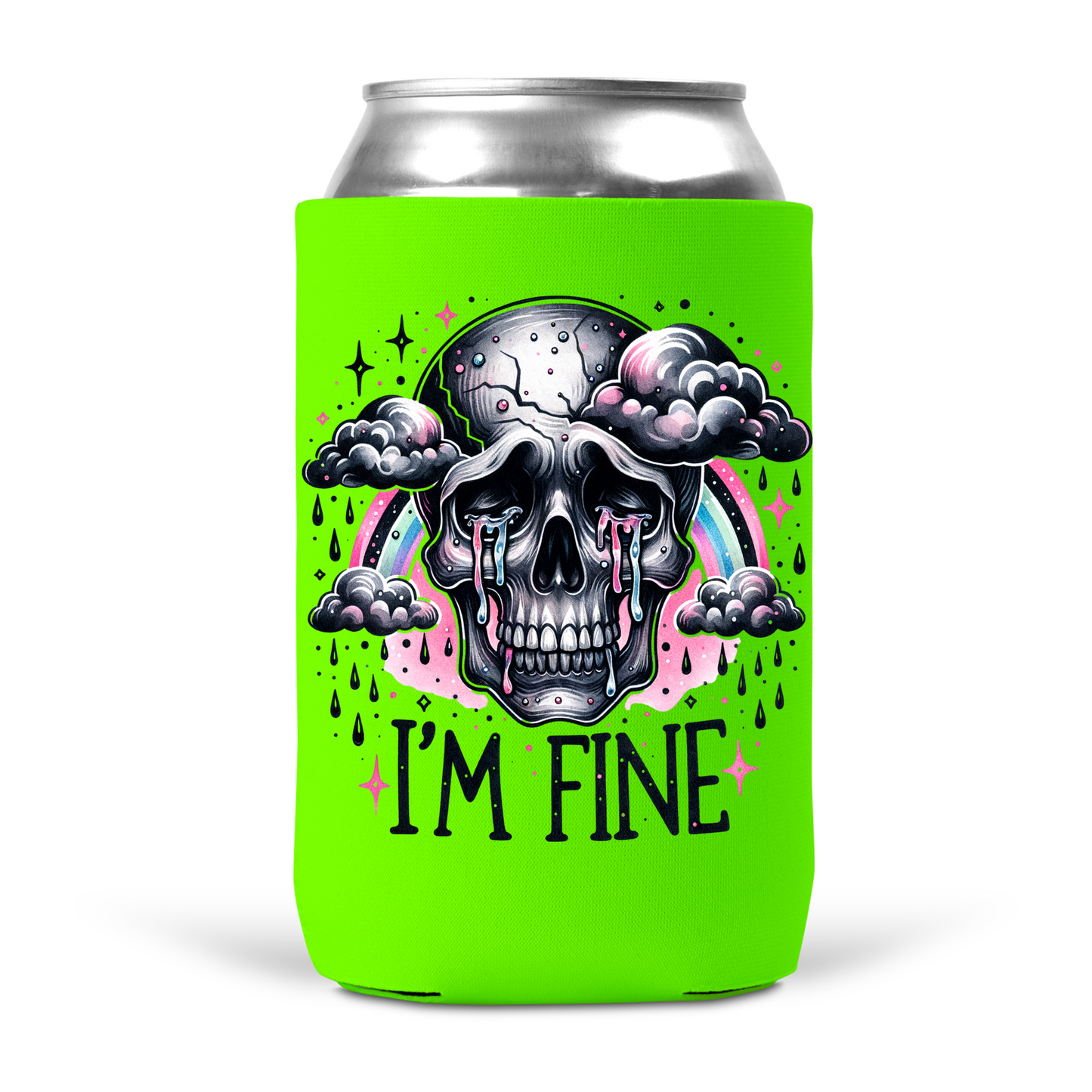 I'm Fine Koozie
