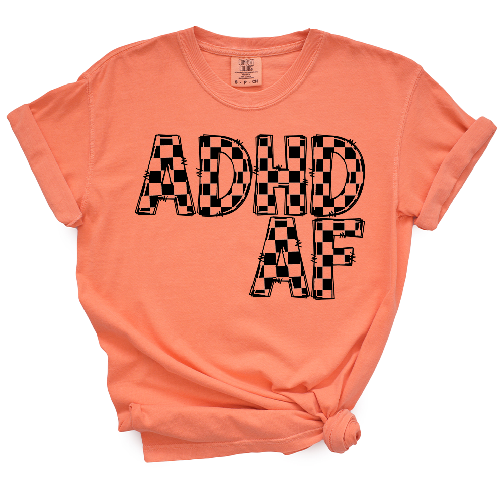 ADHD AF TShirt (Official Lyndseydotw Merch)