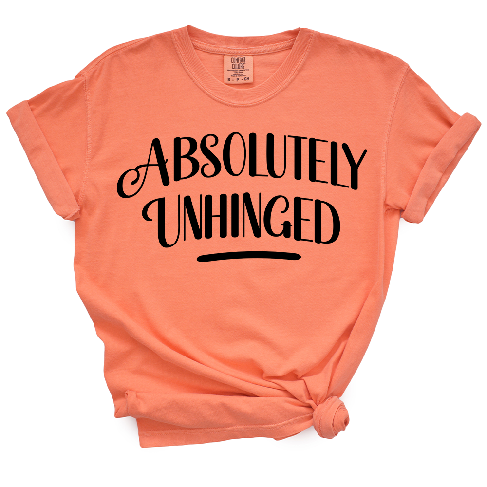 Absolutely Unhinged TShirt (Offical Lyndseydotw Merch)