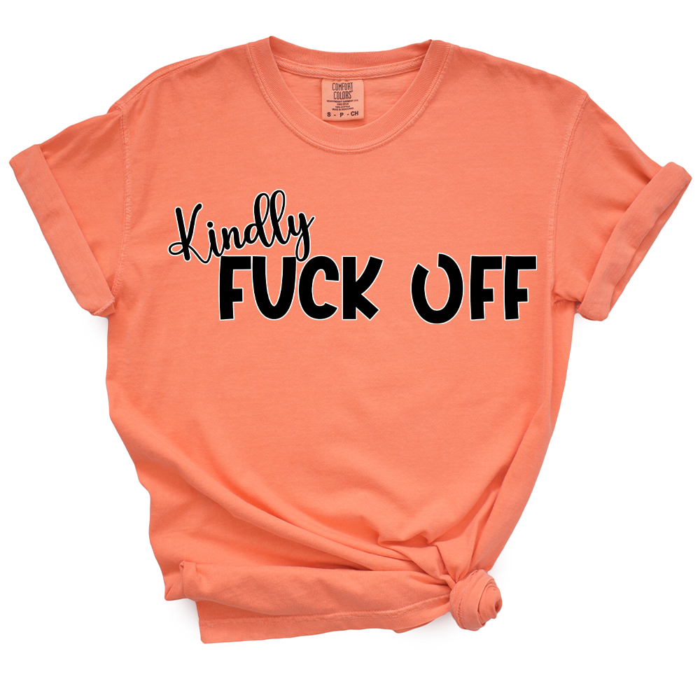 Kindly Fuck Off TShirt (Official Lyndseydotw Merch)