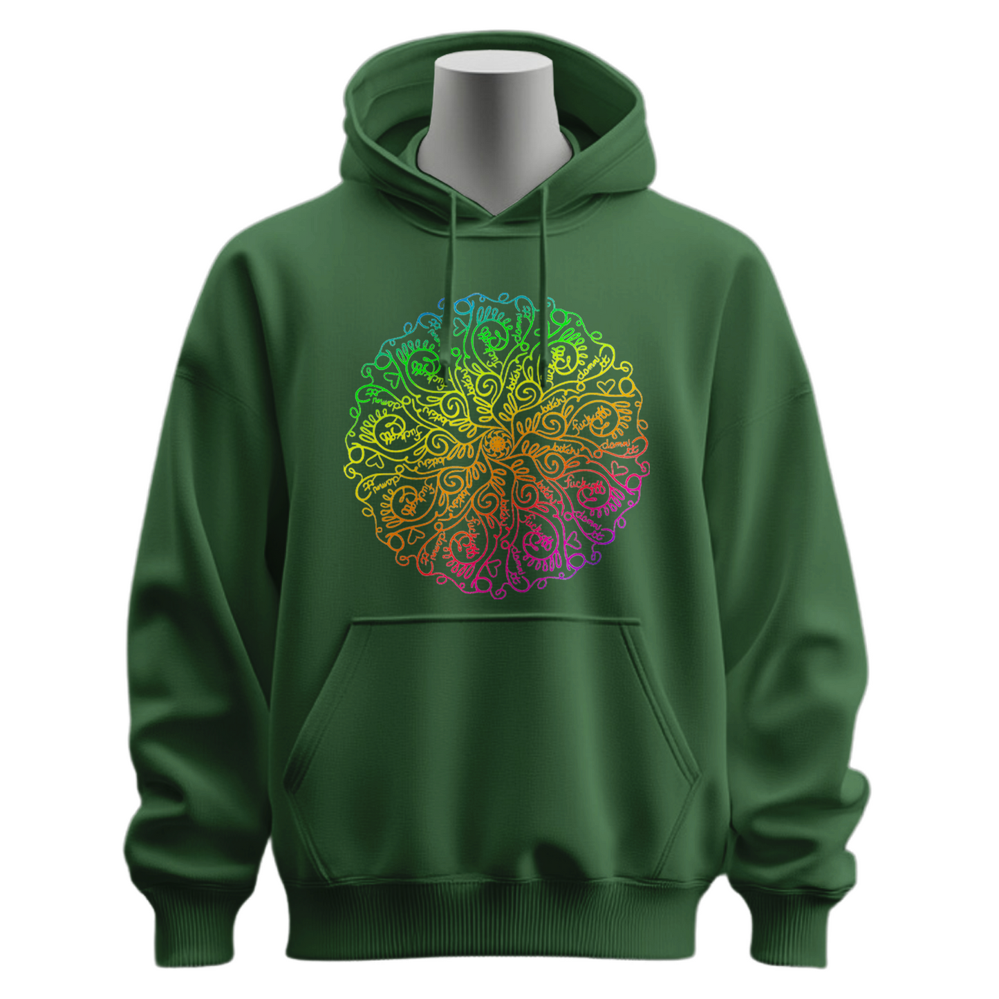 Curse Word Mandala Hoodie