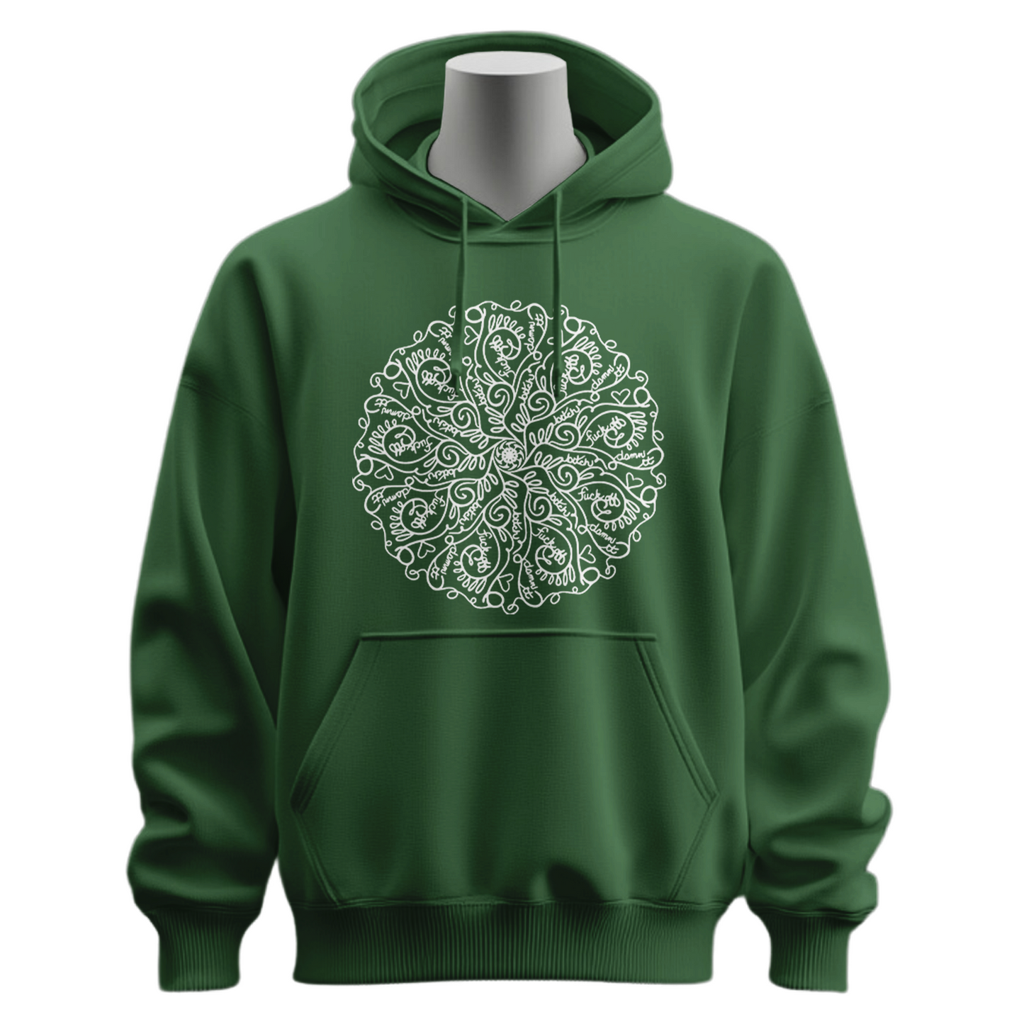 Curse Word Mandala Hoodie