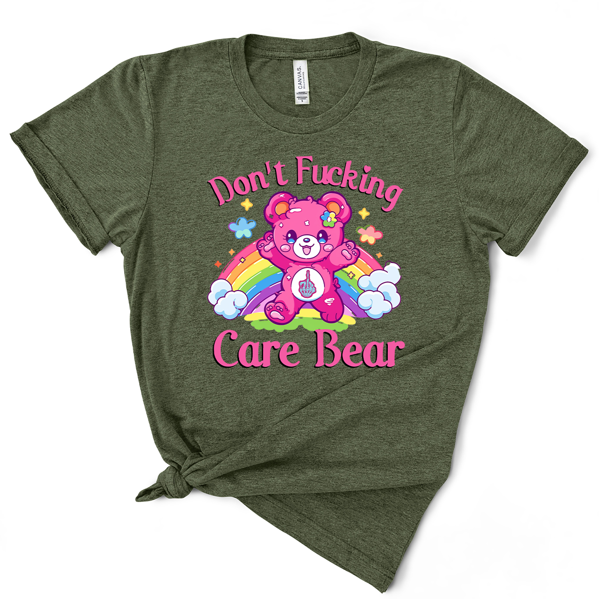 Don't Fucking Care Bear TShirt