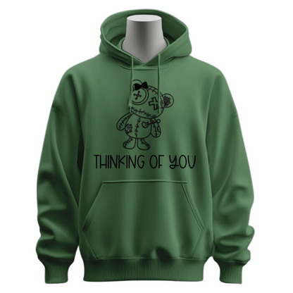 Thinking Of You Voo Doo Doll Hoodie