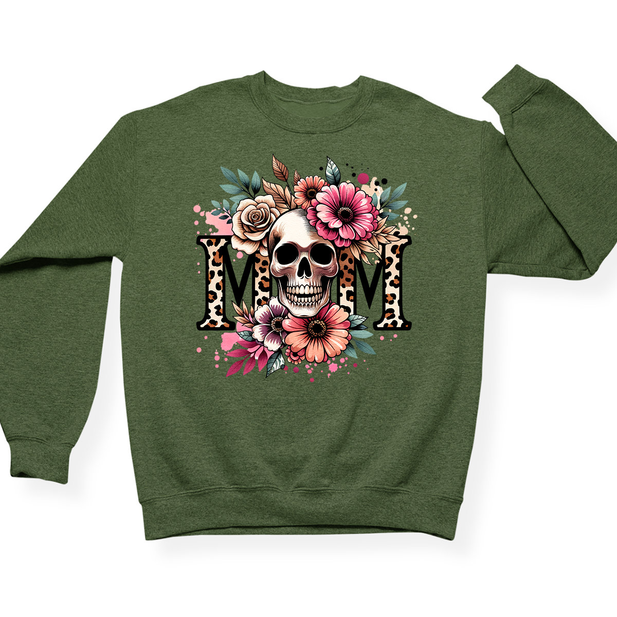 Mom Skeleton Crewneck