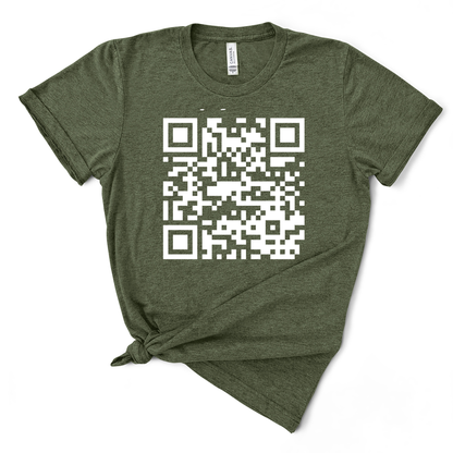 Fuck You Funny QR Code TShirt