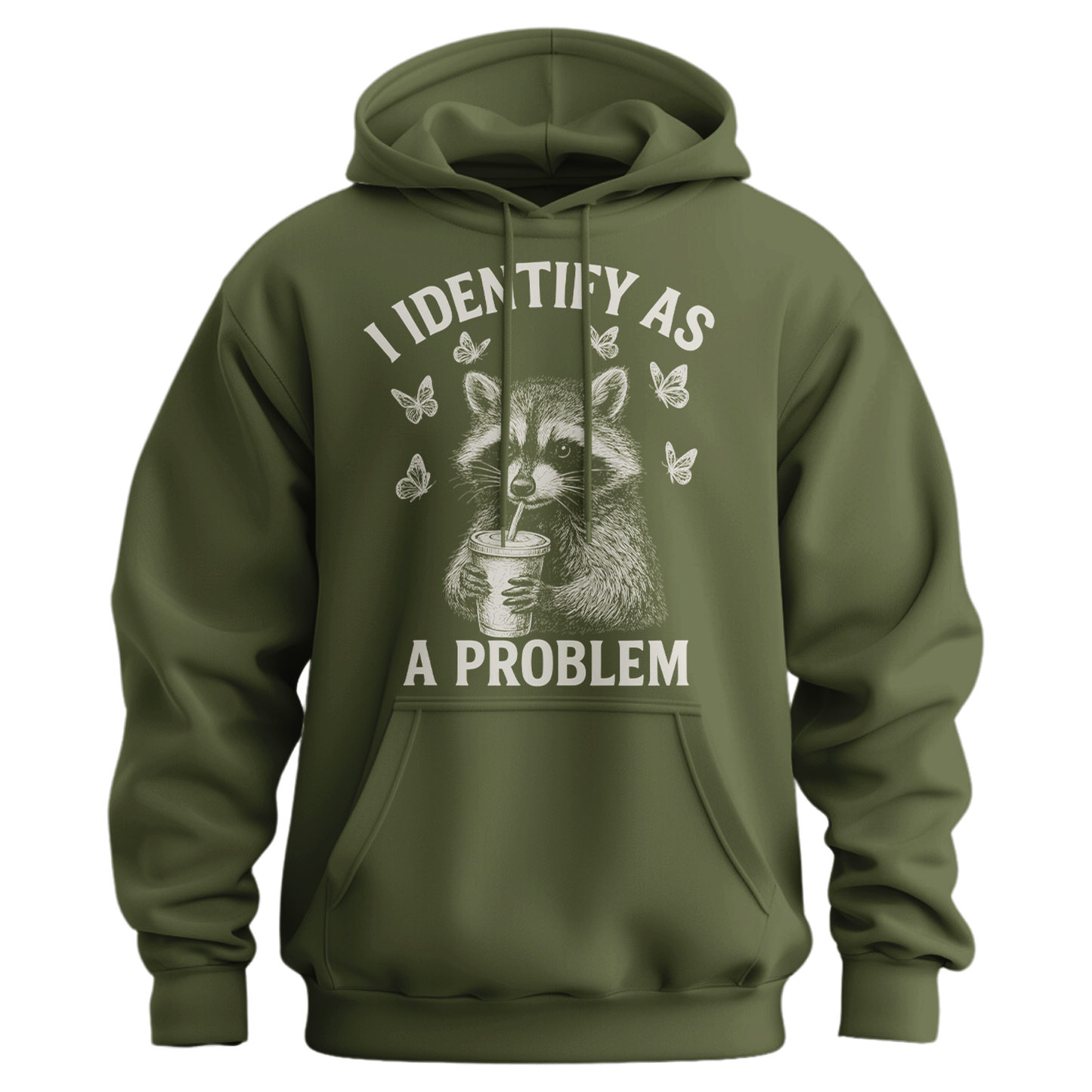 I Identify As A Problem Hoodie