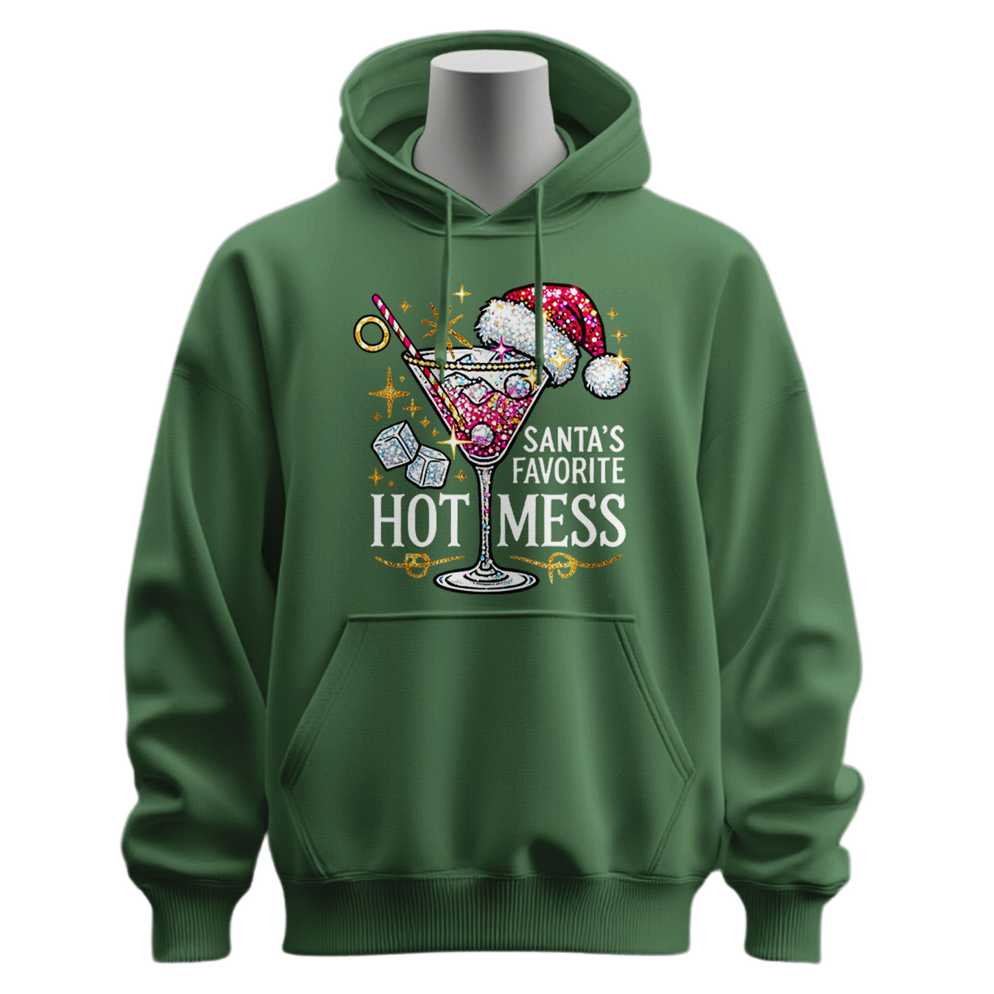 Santa's Favorite Hot Mess Hoodie