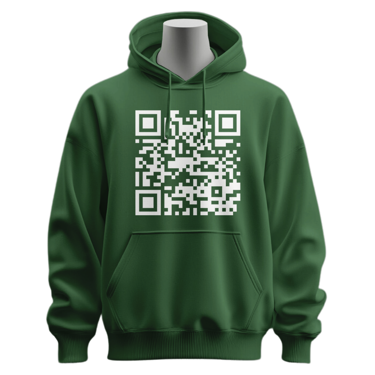 Fuck You Funny QR Code Hoodie