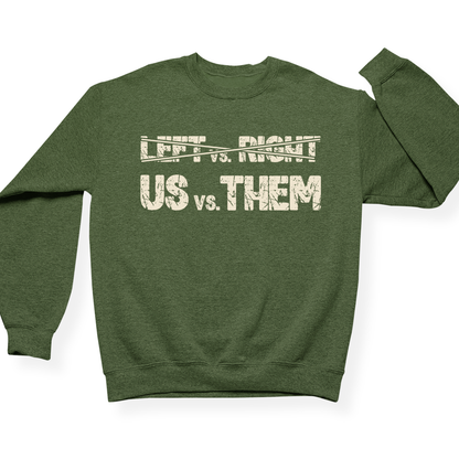 Us Vs. Them Crewneck