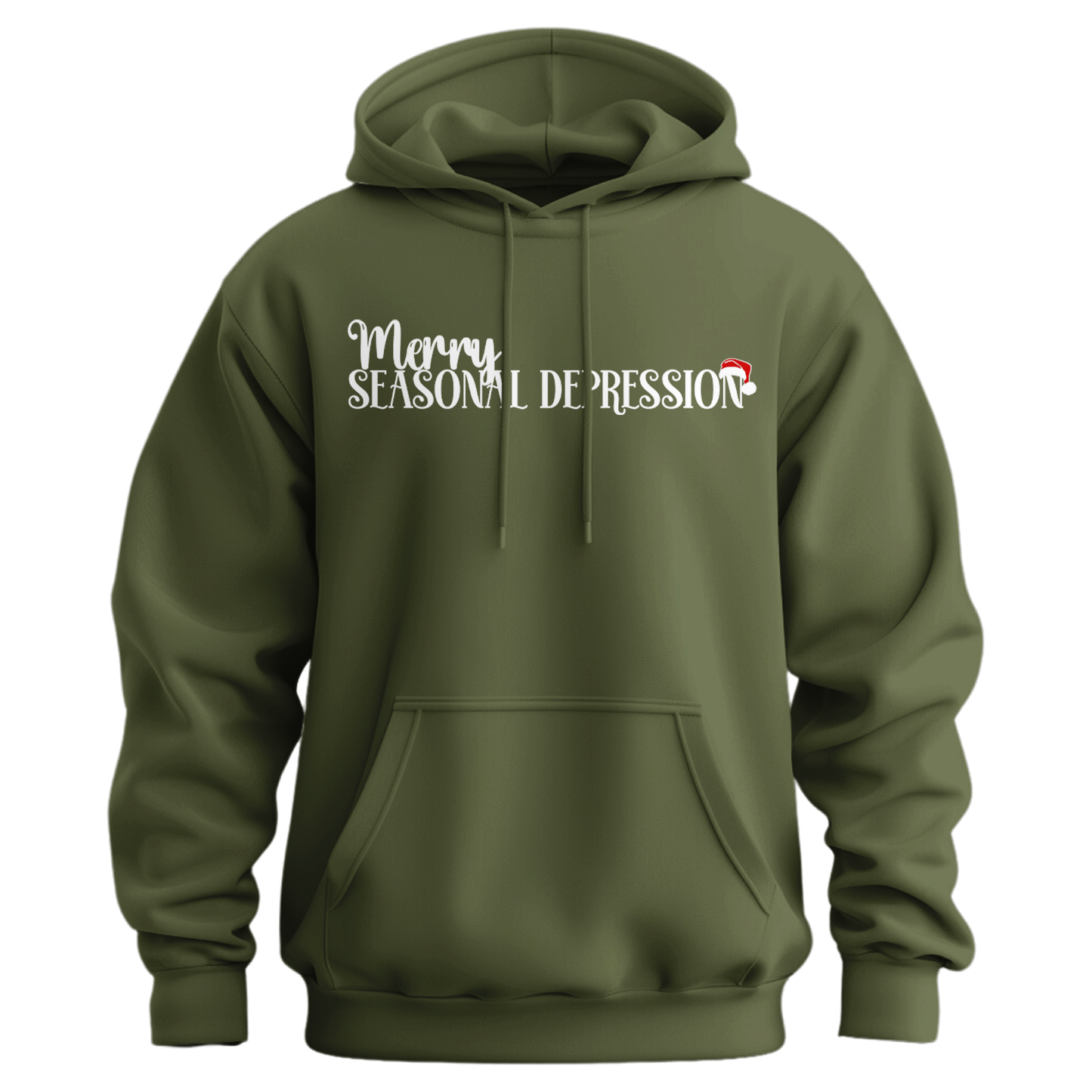 Merry Seasonal Depression Hoodie (Official Lyndseydotw Merch)