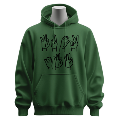 Funny ‘F Off’ in Sign Language Hoodie