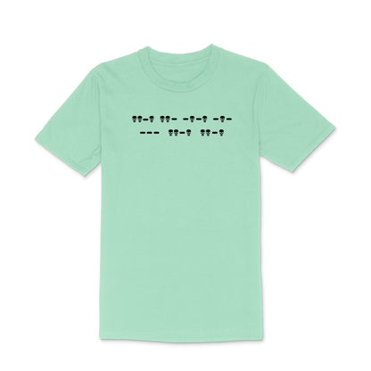 Fuck Off Morse Code Men's TShirt