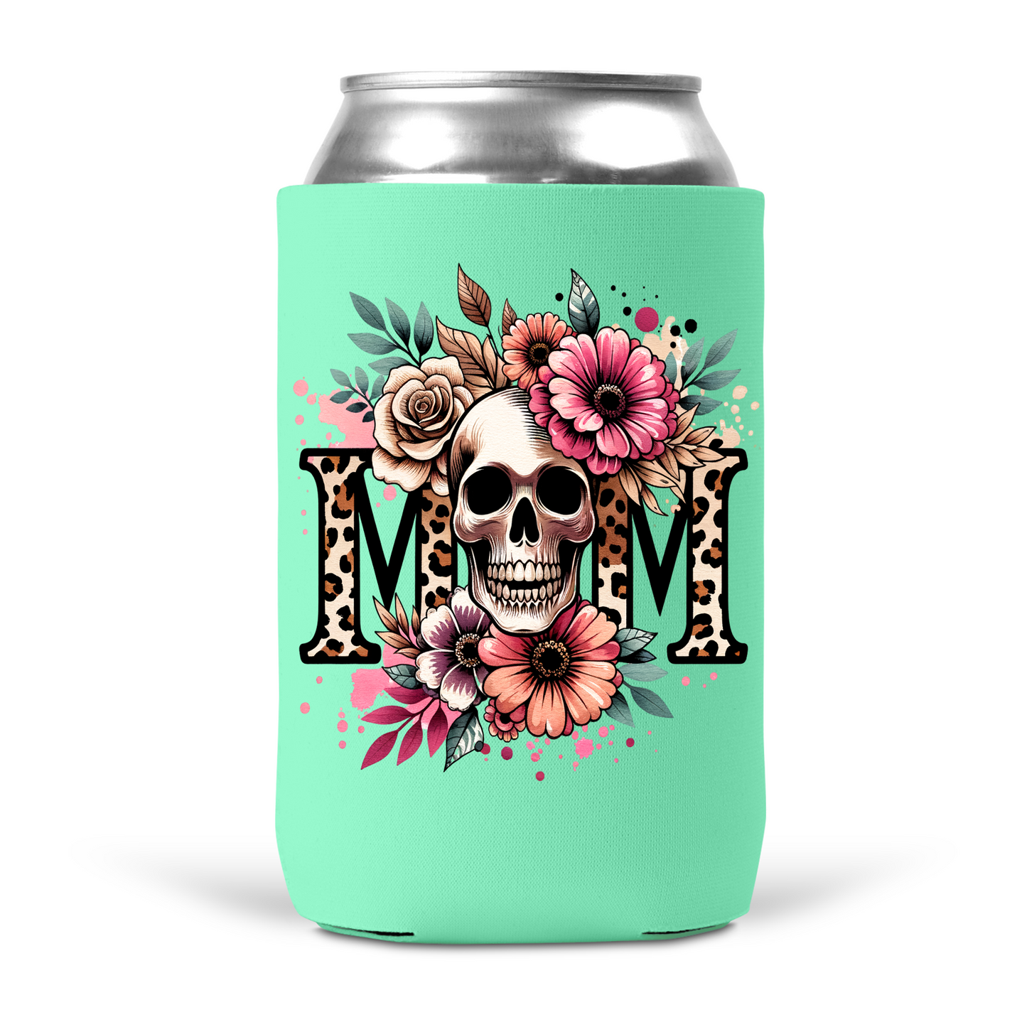Mom Skeleton Koozie