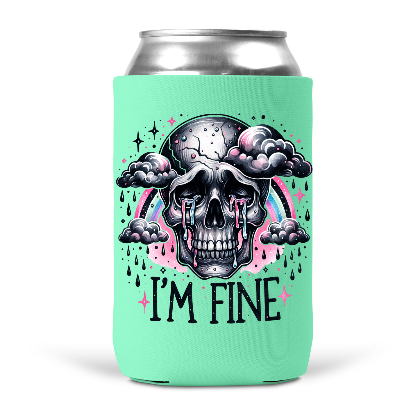 I'm Fine Koozie