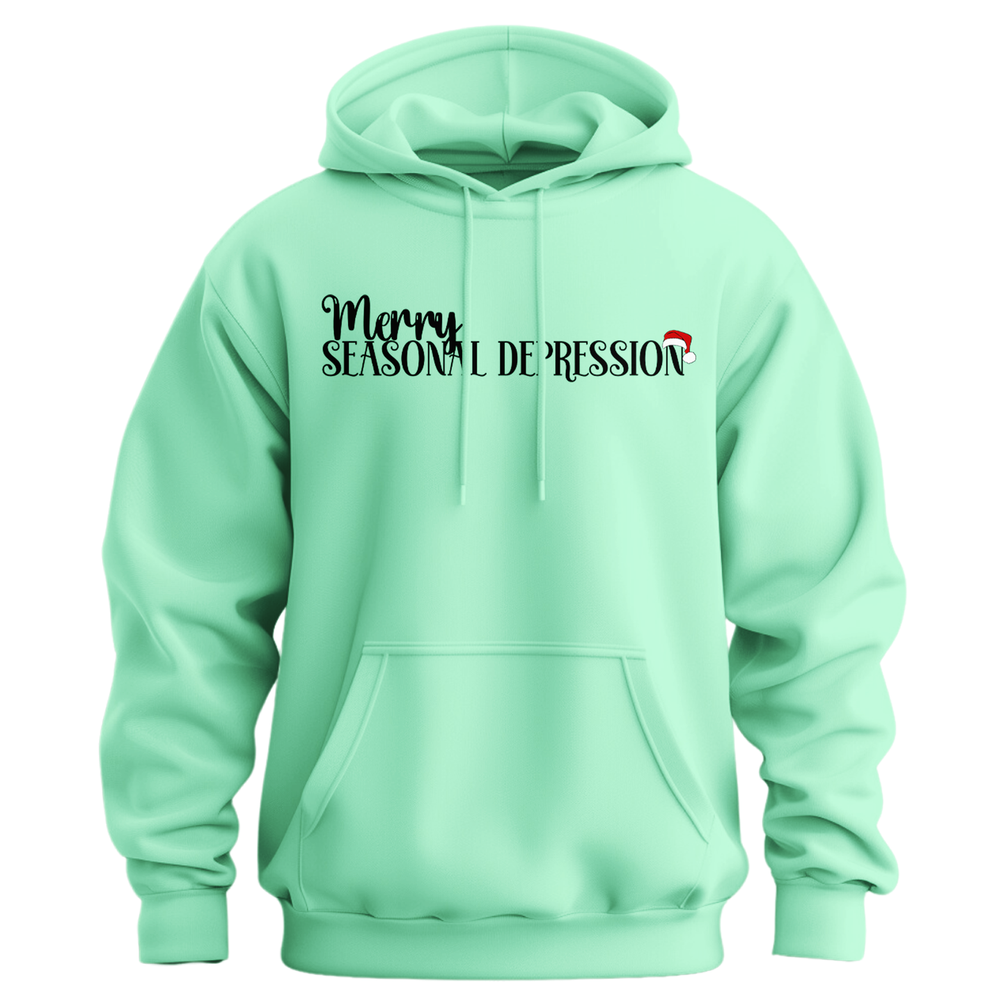 Merry Seasonal Depression Hoodie (Official Lyndseydotw Merch)