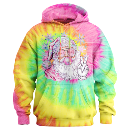 Bubble Gum Santa Hoodie